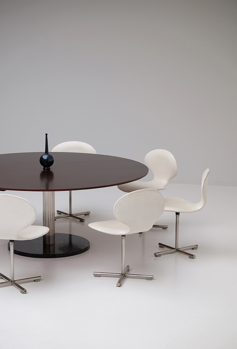 Alfred Hendrickx dining / conference table and swivel chairs image 11